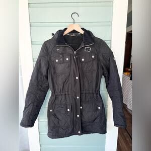 Barbour Black Quilted Jacket